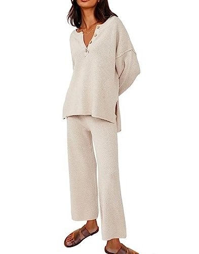 Trendy 2 Piece Oversized Casual Comfort Set Loungewear
